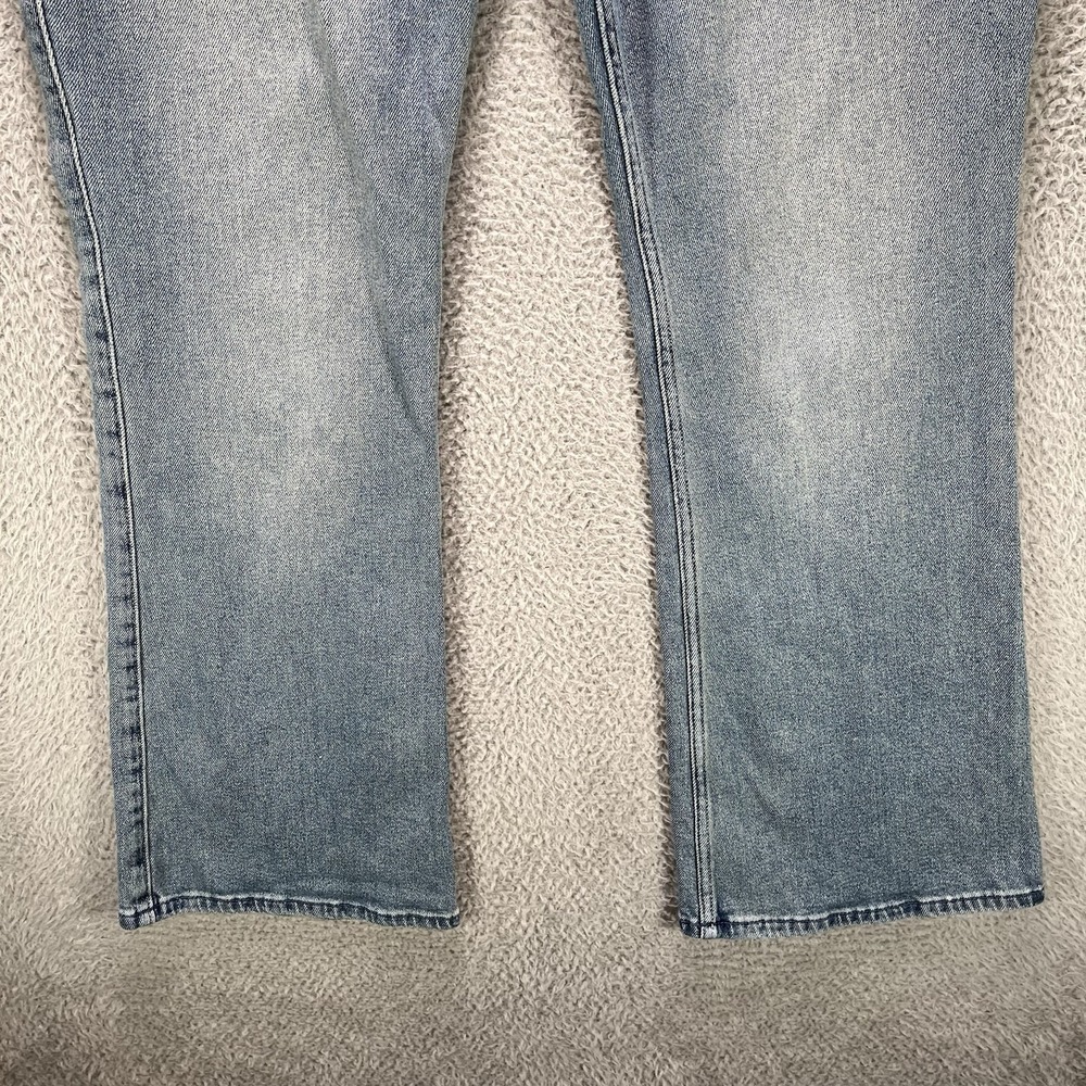 Hollister Low Rise Boot Jeans Womens Size 12 Blue Bootcut Stretch Denim 31x30 - Picture 4 of 15